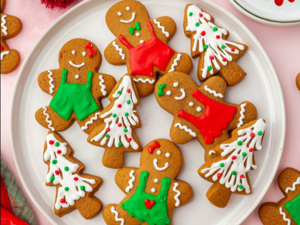 Новогодние имбирные пряники / Gingerbread Cookies Recipe